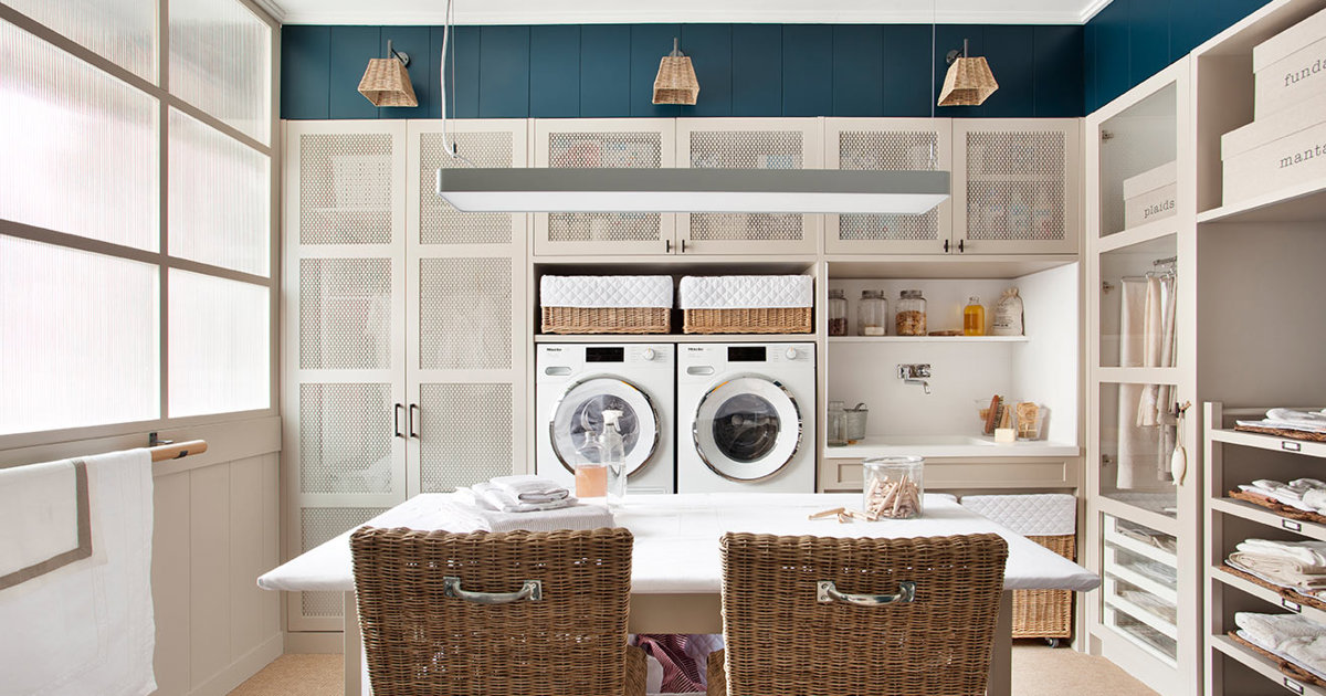 Lavadora-secadora para ahorrar espacio en casa